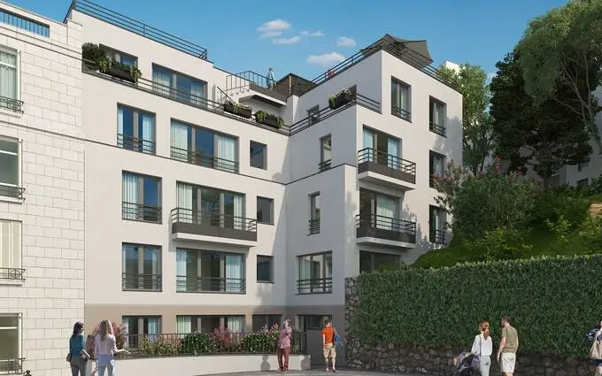 Palazzo Ottocento 15 logements Paris 19